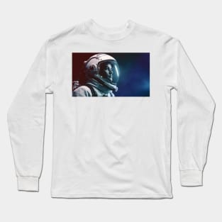Spaceman wearing spacesuit Long Sleeve T-Shirt